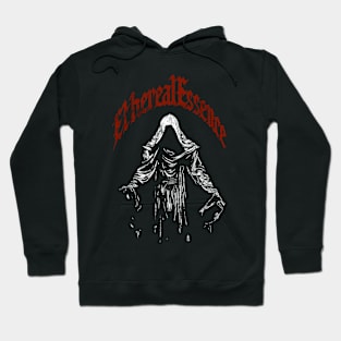 Medieval Cloaked Figure Dark Fantasy Hoodie